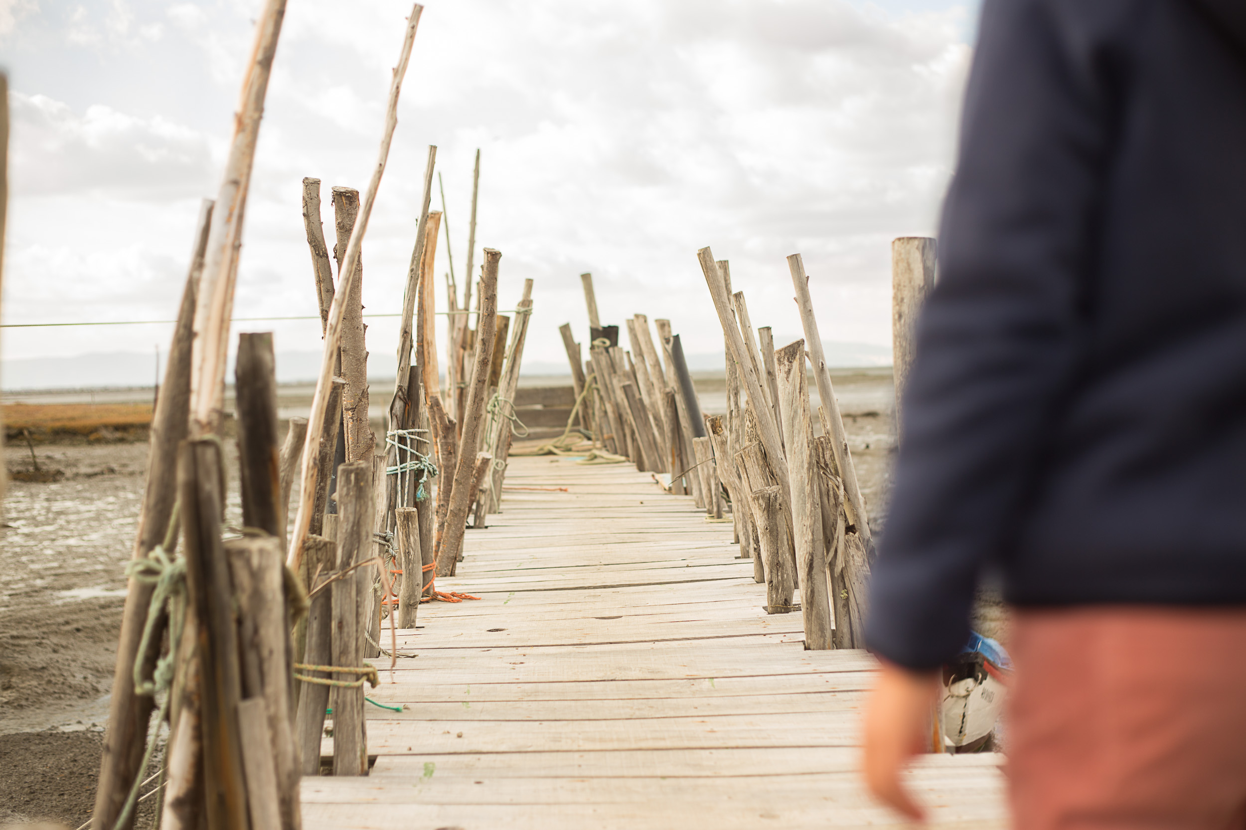 Die malerischen Fischerstege von Carrasqueira