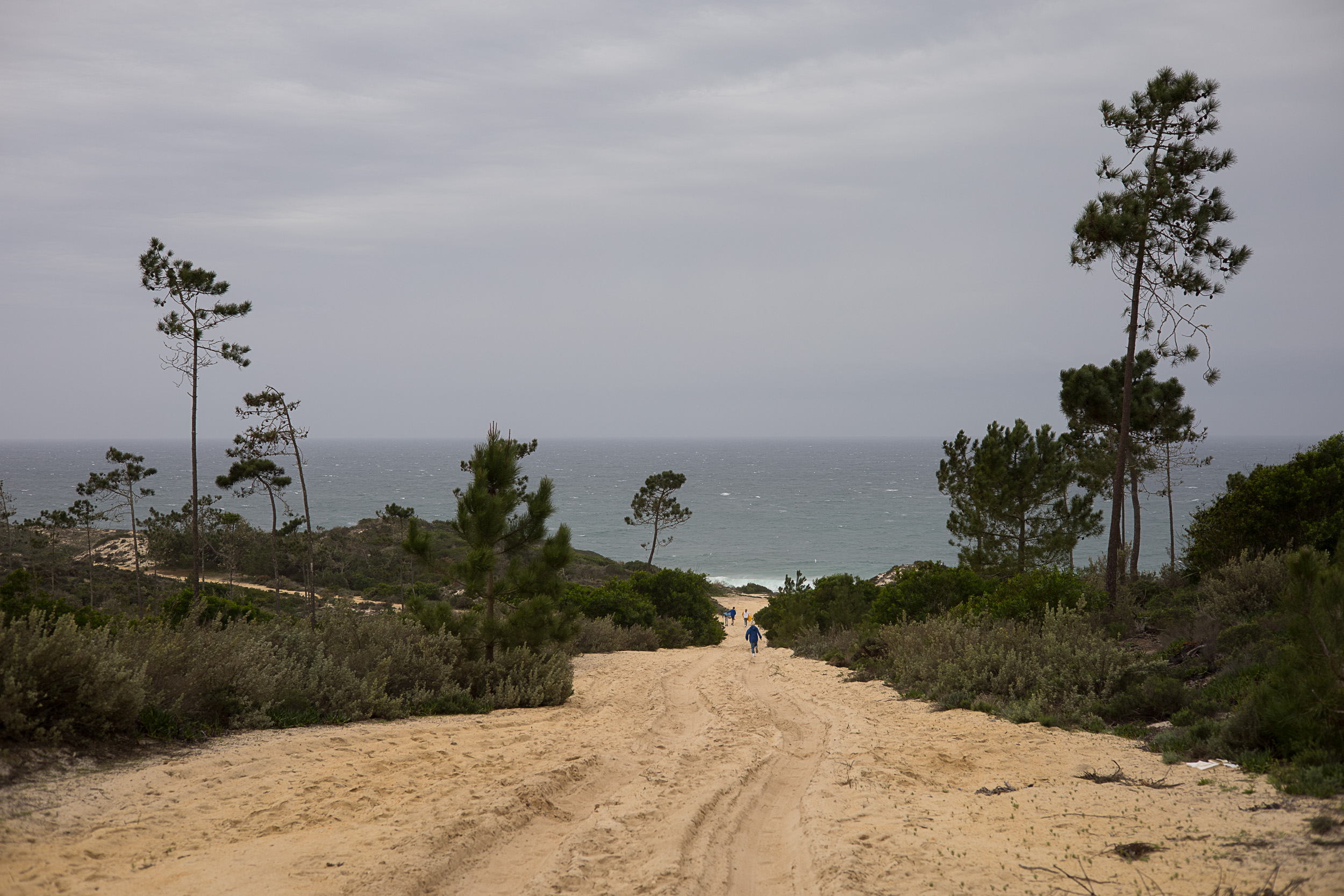 The expansive and pristine nature beach Praia do Pinheirinho