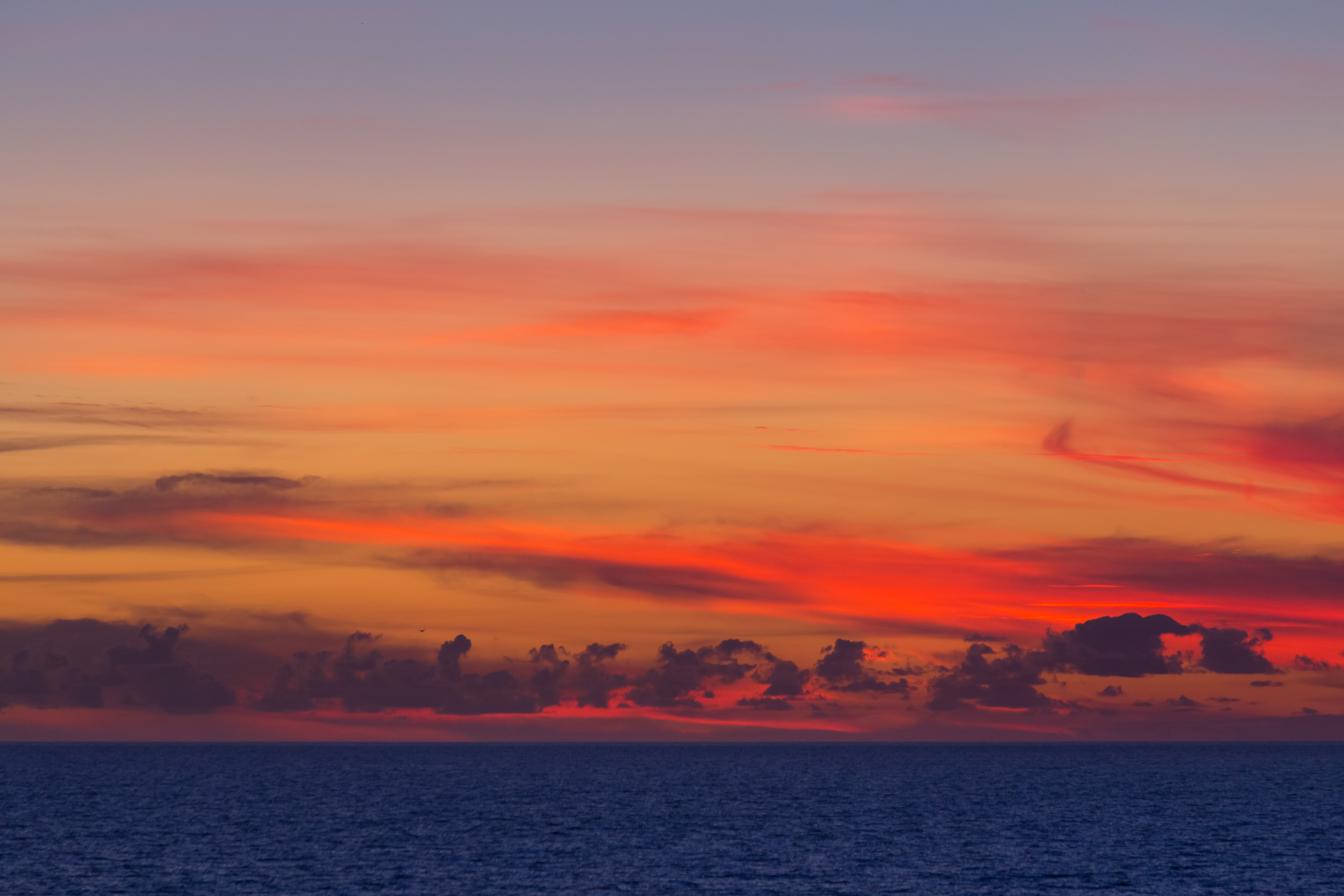 Atmosphère du soir sur la côte avec de l'eau réfléchissante sur le sable plat.